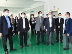國(guó)家商務(wù)部外貿(mào)司副司長(zhǎng)張力一-行蒞臨安徽天康集團(tuán)調(diào)研工作