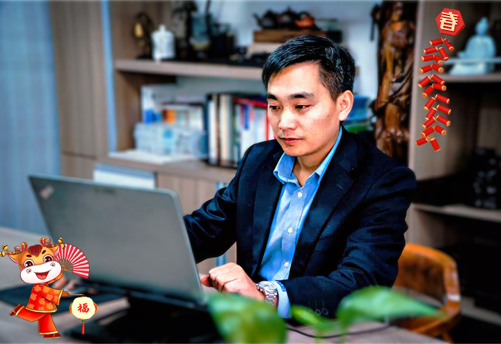 上海洛丁森工業(yè)自動化設備有限公司 總經(jīng)理王徐堅給大家拜個早年