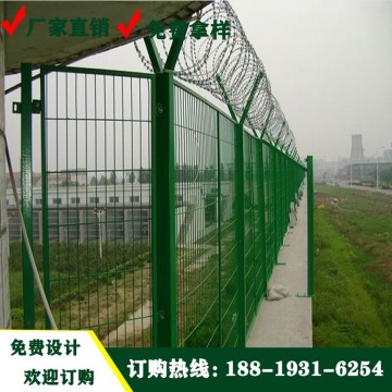 佛山室內(nèi)鐵絲隔離柵欄 湛江水庫防護