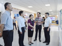 安徽省科技廳廳長(zhǎng)羅平蒞臨安徽天康集團(tuán)調(diào)研工作